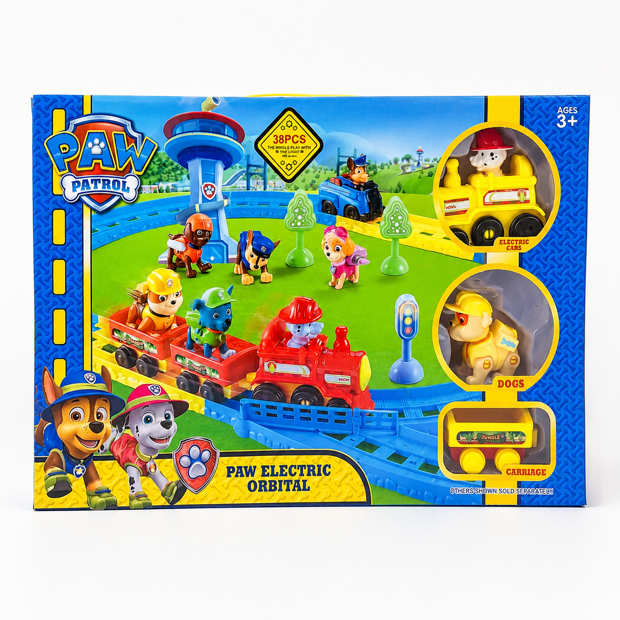 Pista de Tren Paw Patrol.